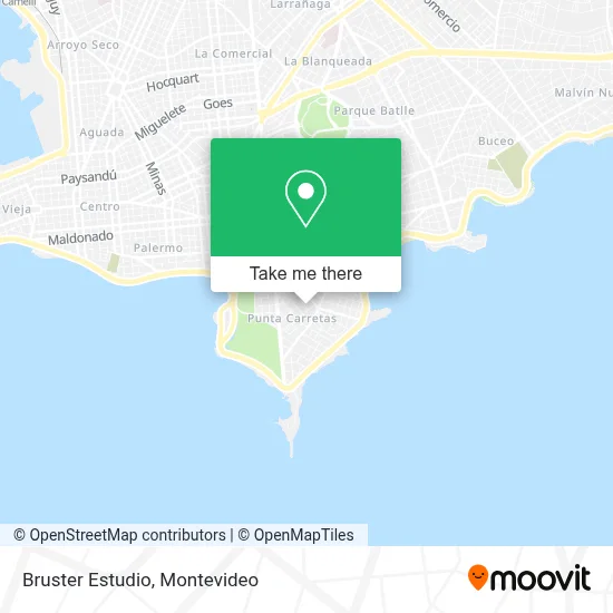 Bruster Estudio map