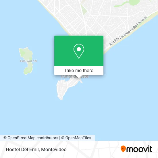 Hostel Del Emir map