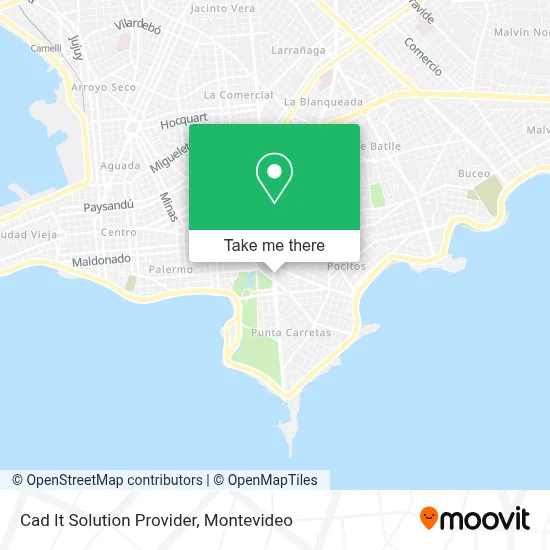 Cad It Solution Provider map