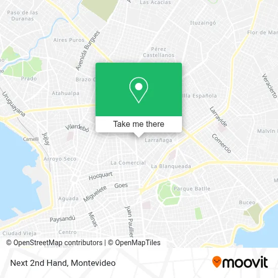 Next 2nd Hand map