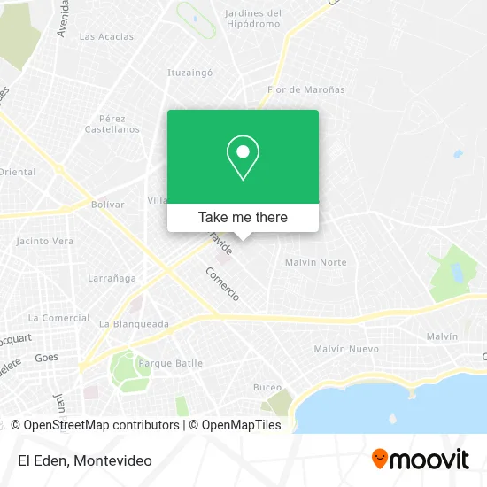 El Eden map