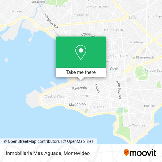 Inmobiliaria Mas Aguada map