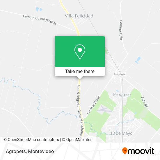 Agropets map