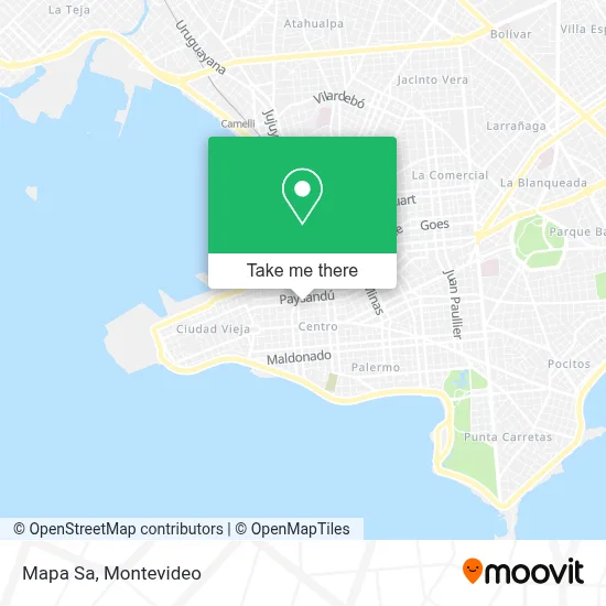 Mapa Sa map