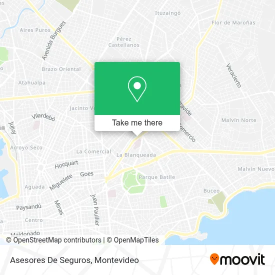 Asesores De Seguros map