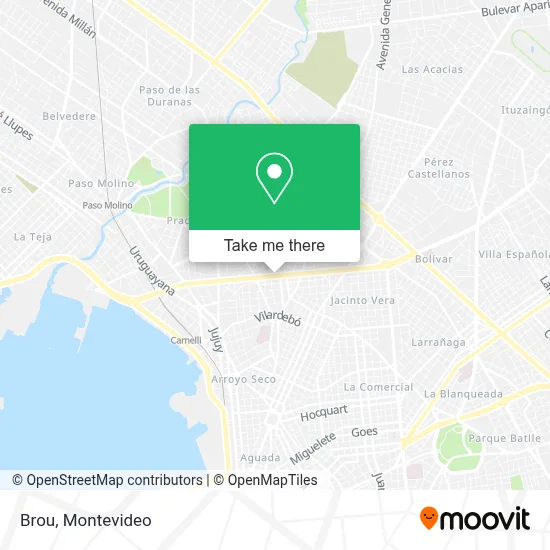 Brou map