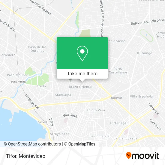 Tifor map