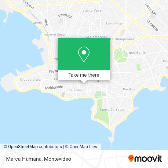 Marca Humana map