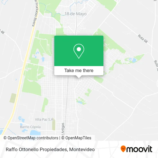Raffo Ottonello Propiedades map
