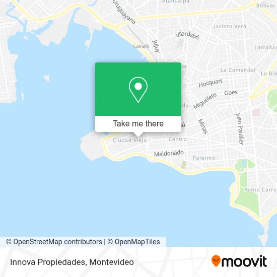 Innova Propiedades map