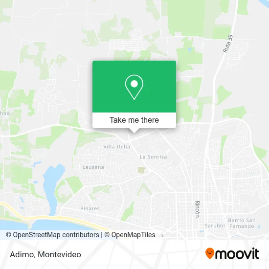 Adimo map