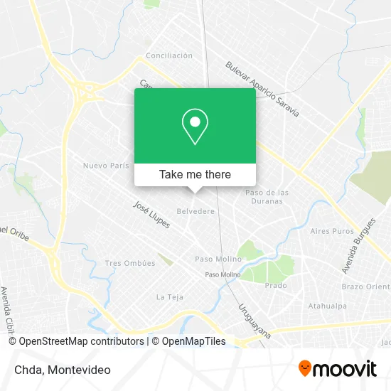 Chda map