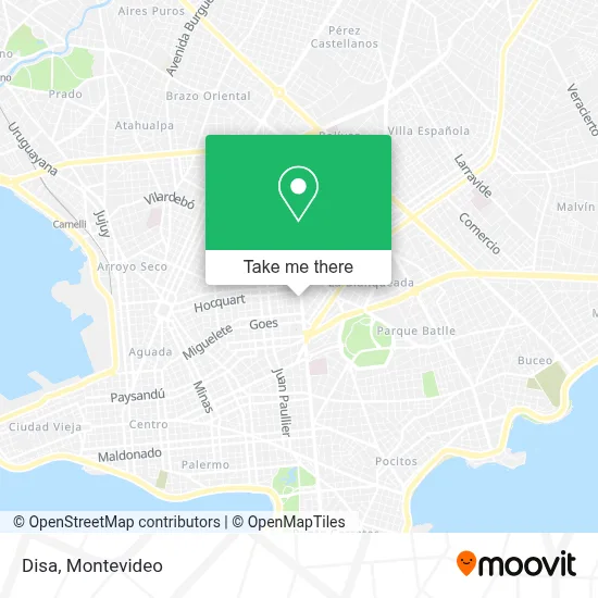 Disa map