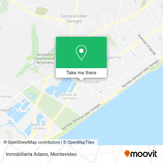 Inmobiliaria Adano map