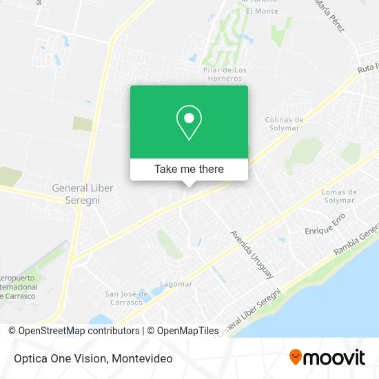 Optica One Vision map
