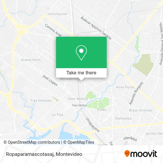 Ropaparamascotasaj map
