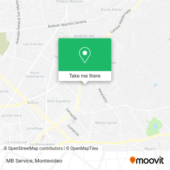 MB Service map