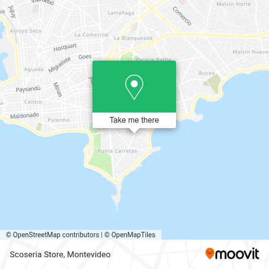 Scoseria Store map
