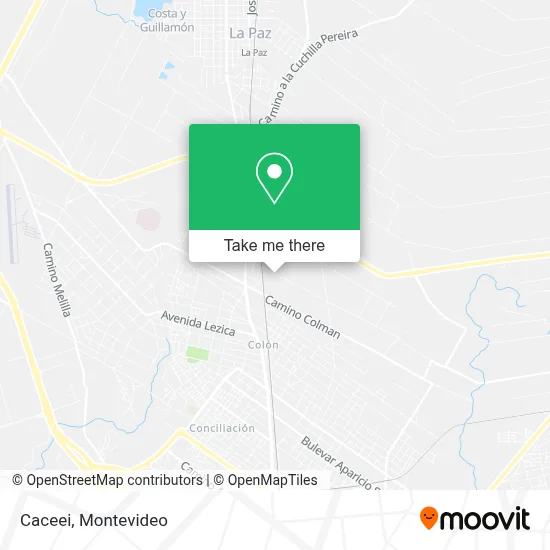 Caceei map