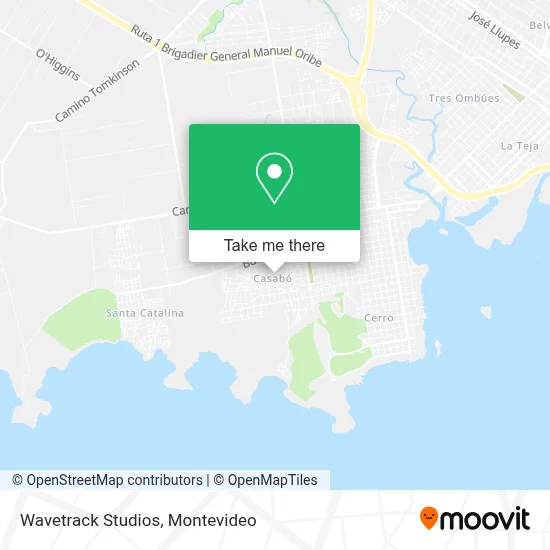 Wavetrack Studios map