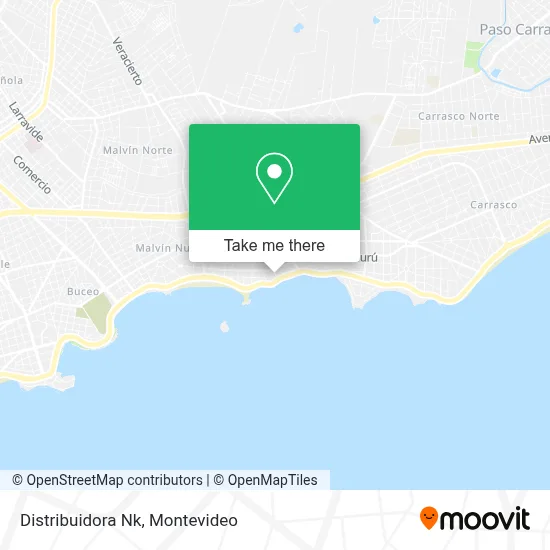 Distribuidora Nk map