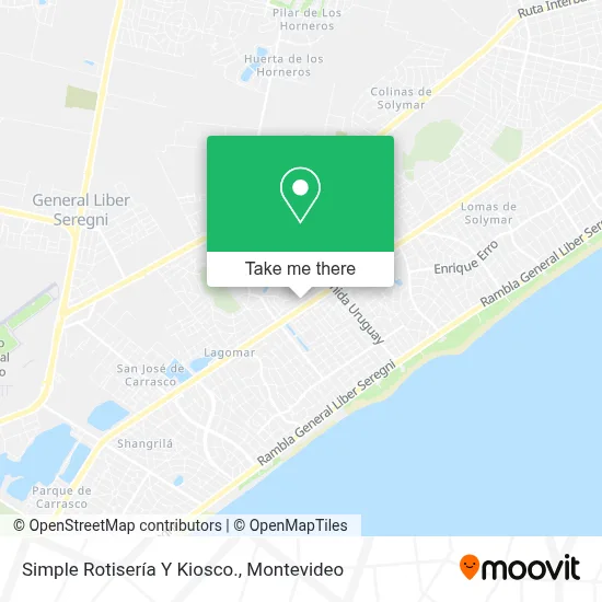 Simple Rotisería Y Kiosco. map
