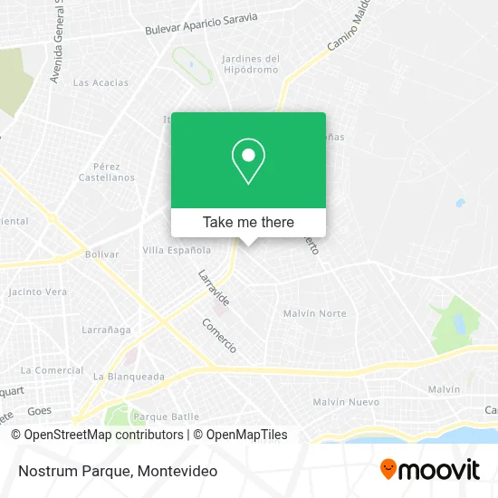 Nostrum Parque map