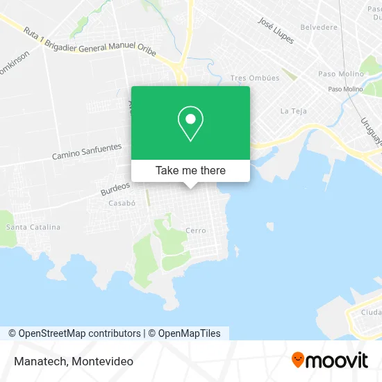 Manatech map