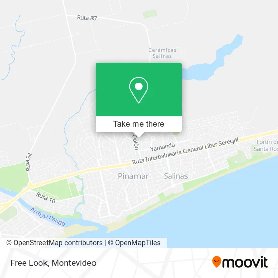 Free Look map