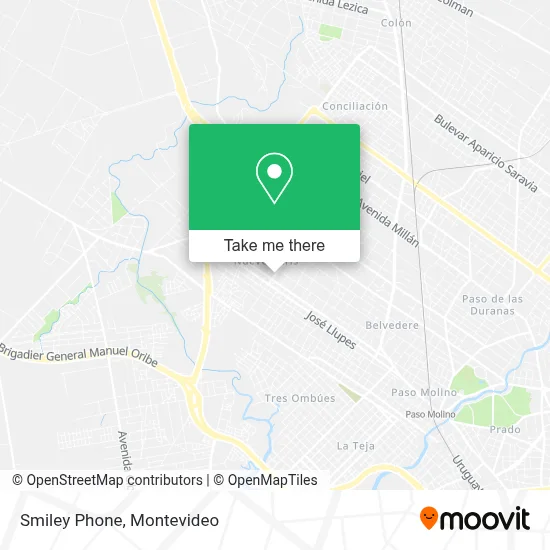 Smiley Phone map