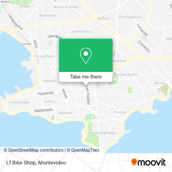 Lf Bike Shop map