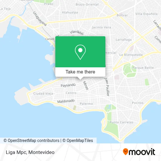 Liga Mpc map