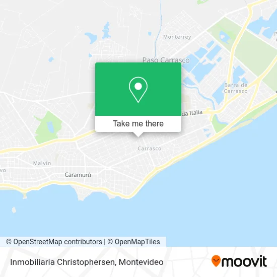 Inmobiliaria Christophersen map