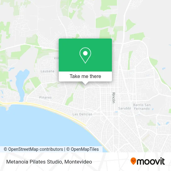 Metanoia Pilates Studio map