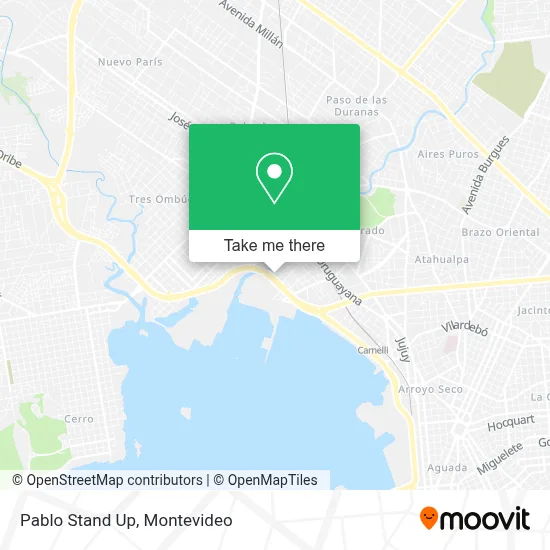 Pablo Stand Up map