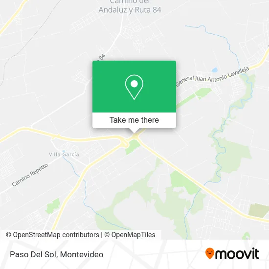 Paso Del Sol map