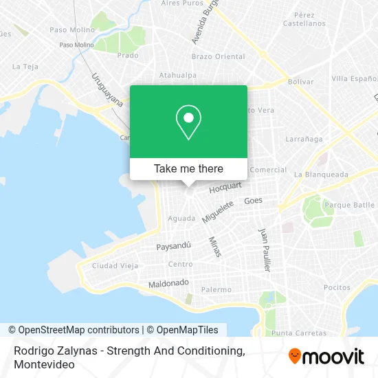 Rodrigo Zalynas - Strength And Conditioning map