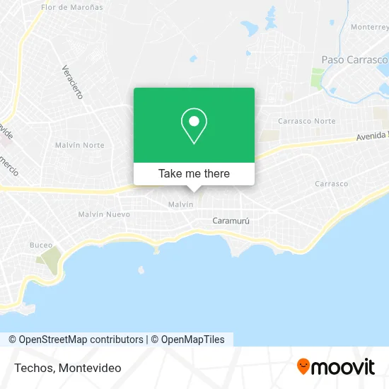 Techos map