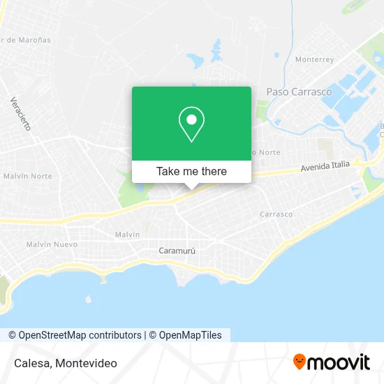 Calesa map