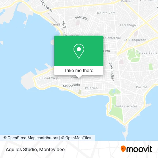 Aquiles Studio map