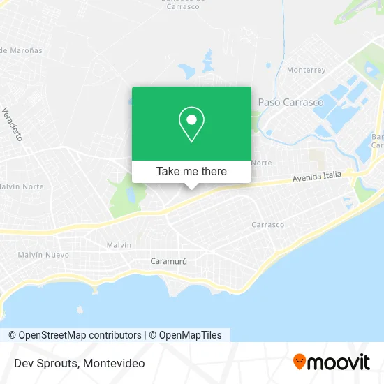 Dev Sprouts map