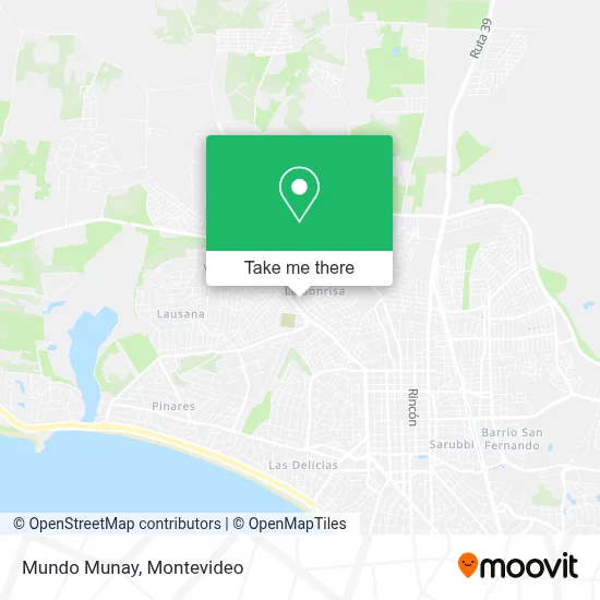 Mundo Munay map