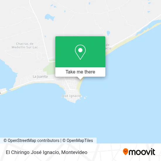 El Chiringo José Ignacio map