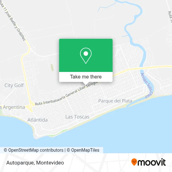 Autoparque map