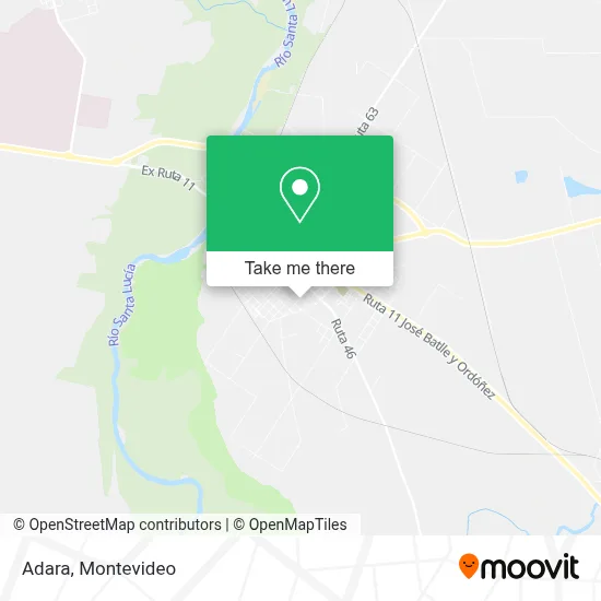 Adara map