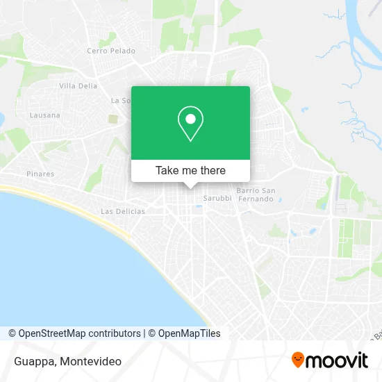 Guappa map
