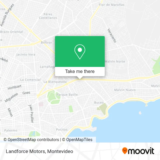 Landforce Motors map