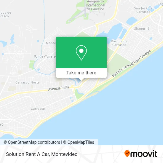 Solution Rent A Car map