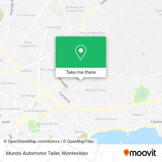 Mundo Automotor Taller map
