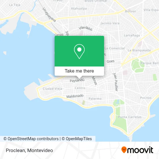 Proclean map